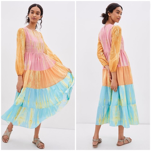 Anthropologie Dresses & Skirts - Kavita Bhartia Lukjana Tiered Maxi Dress